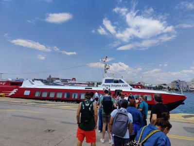 Flying Dolphin to Angistri